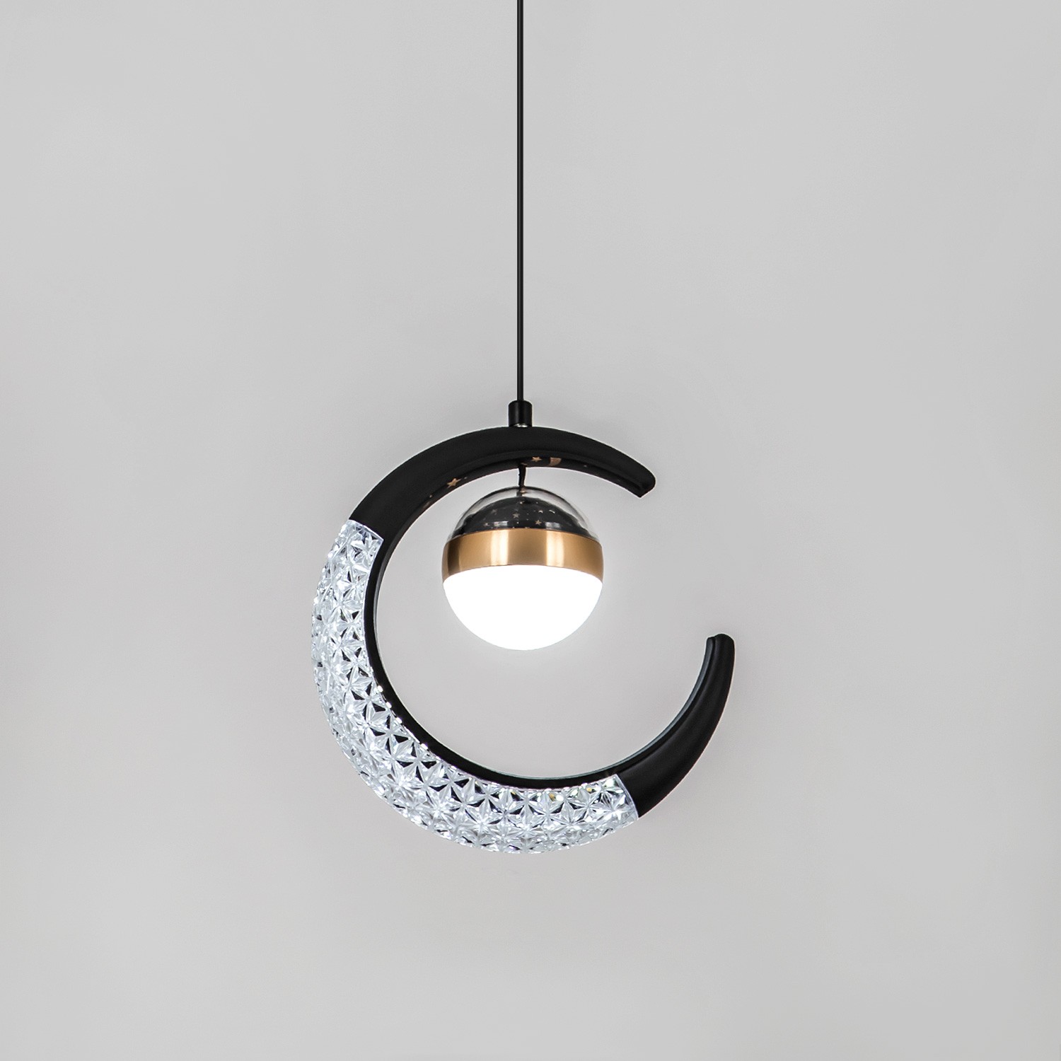 Подвесной светильник LED4U L7112-1 BK - вид 3