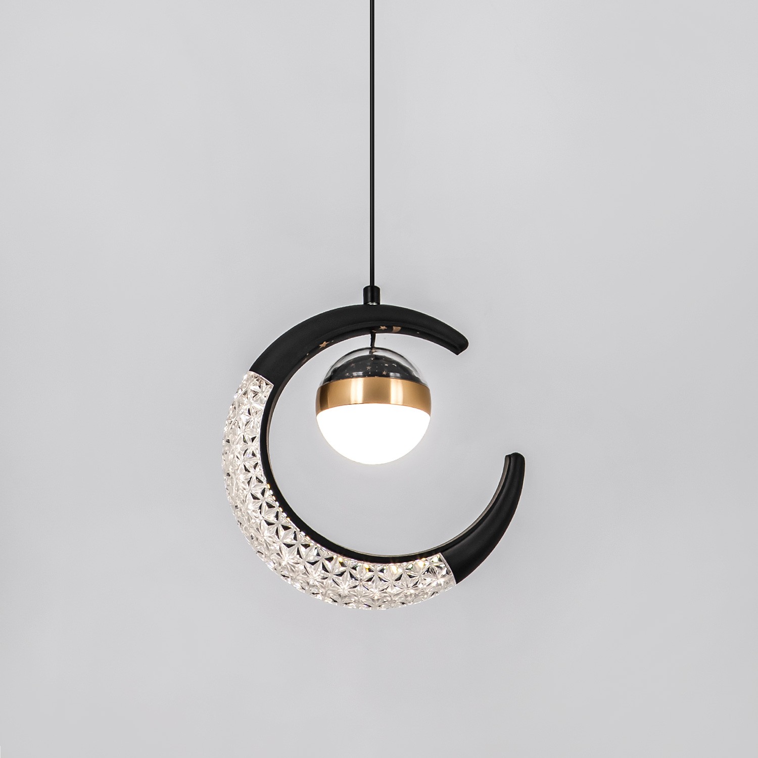 Подвесной светильник LED4U L7112-1 BK - вид 2