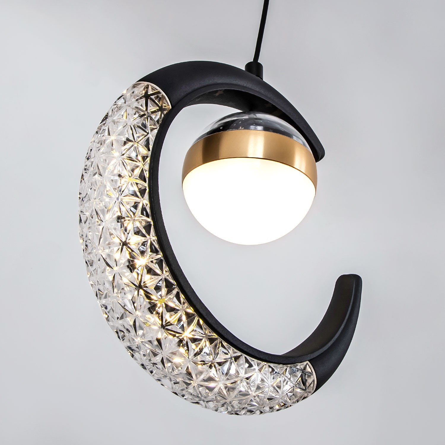 Подвесной светильник LED4U L7112-1 BK - вид 4