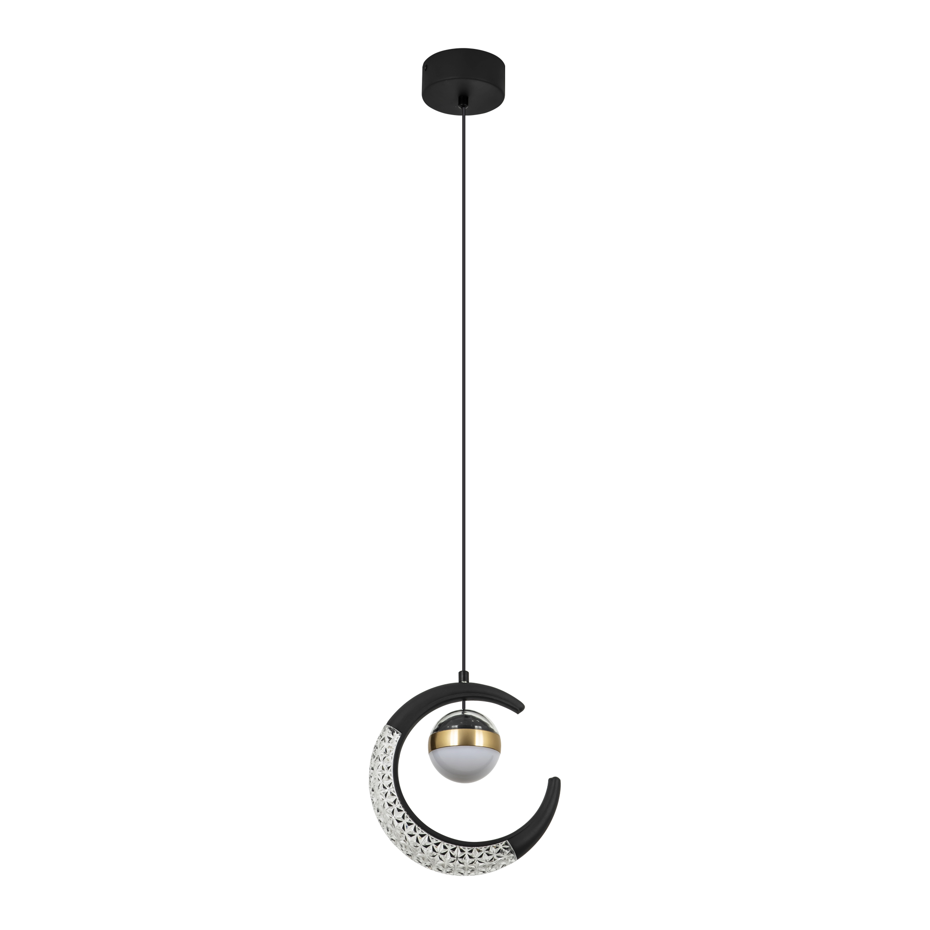 Подвесной светильник LED4U L7112-1 BK - вид 1