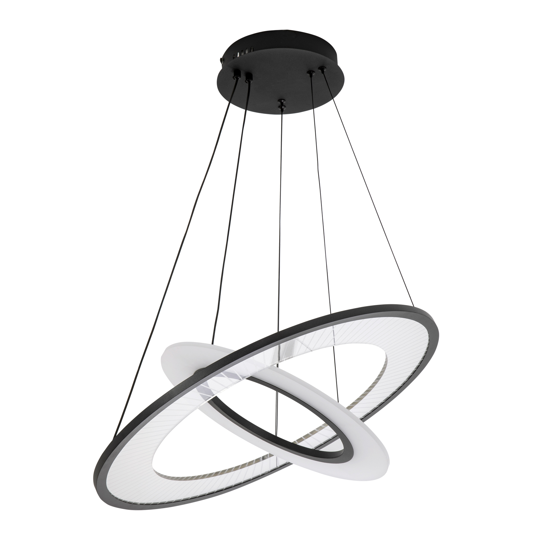 Подвесной светильник LED4U L5050-60-40 BK - вид 1