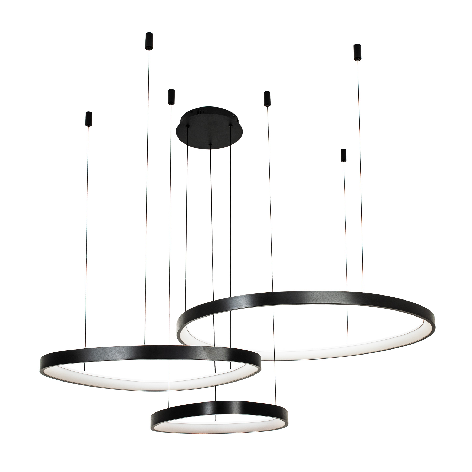 Подвесной светильник LED4U L8805-800-650-450 BK