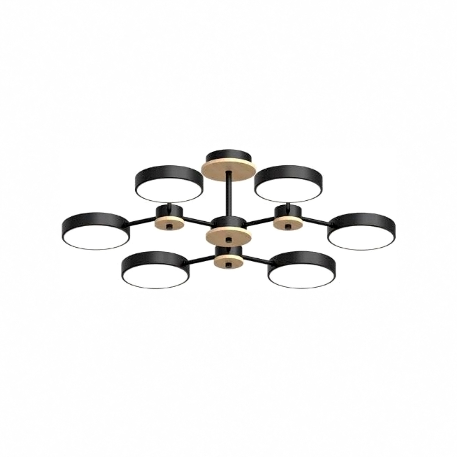 Потолочный cветильник LED4U L3216-730 BK