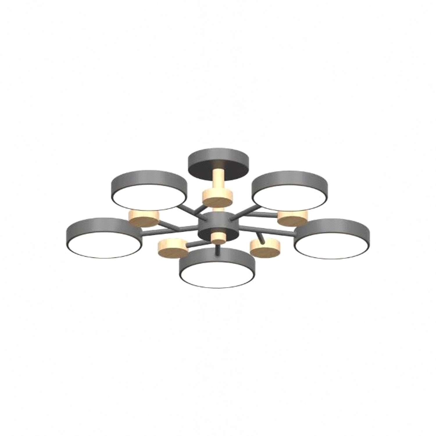 Потолочный cветильник LED4U L3204-620 GR