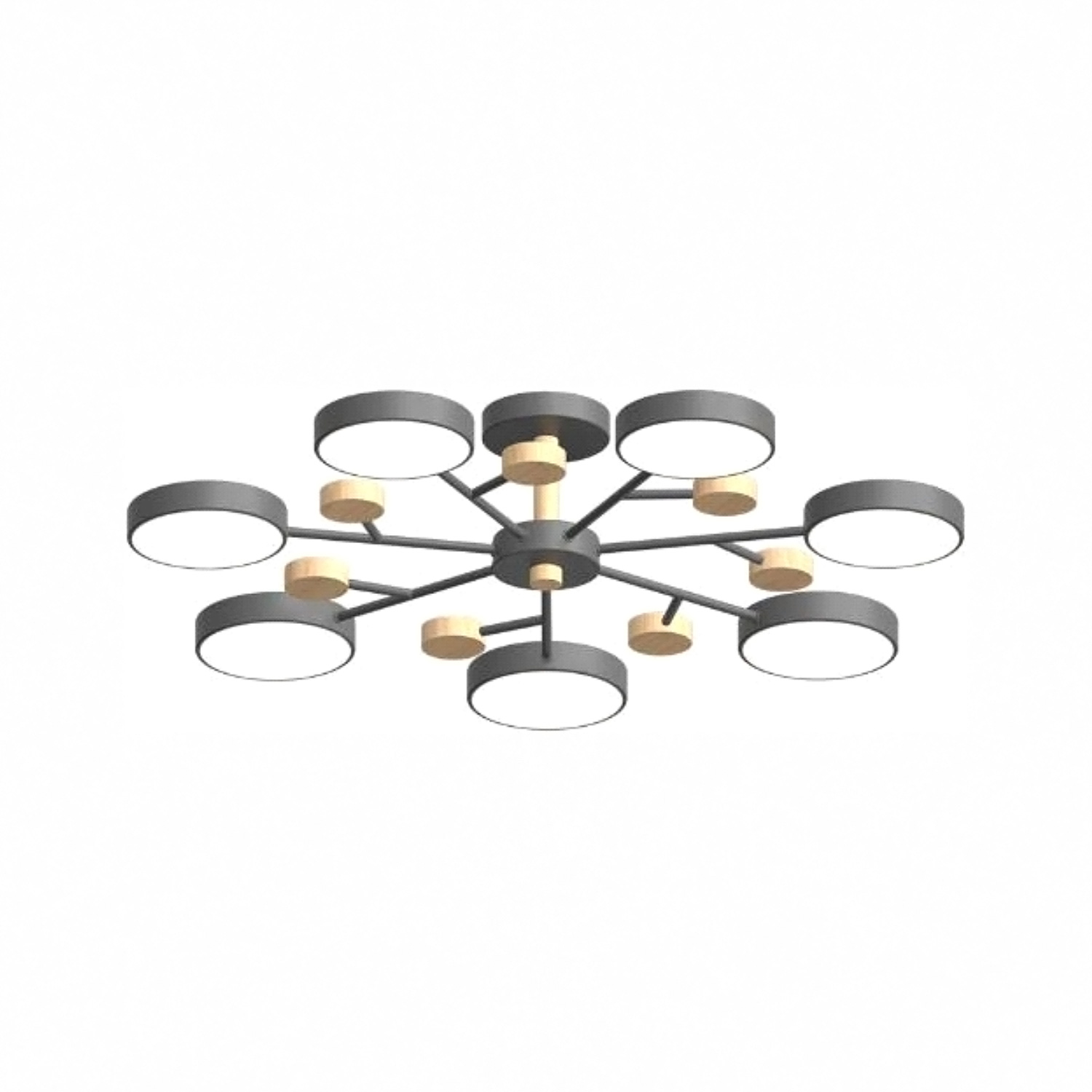 Потолочный cветильник LED4U L3205-800 GR