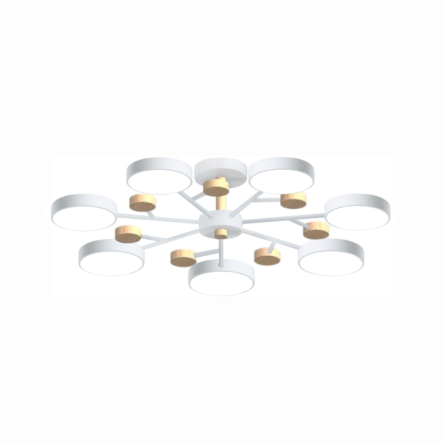 Потолочный cветильник LED4U L3205-800 WH