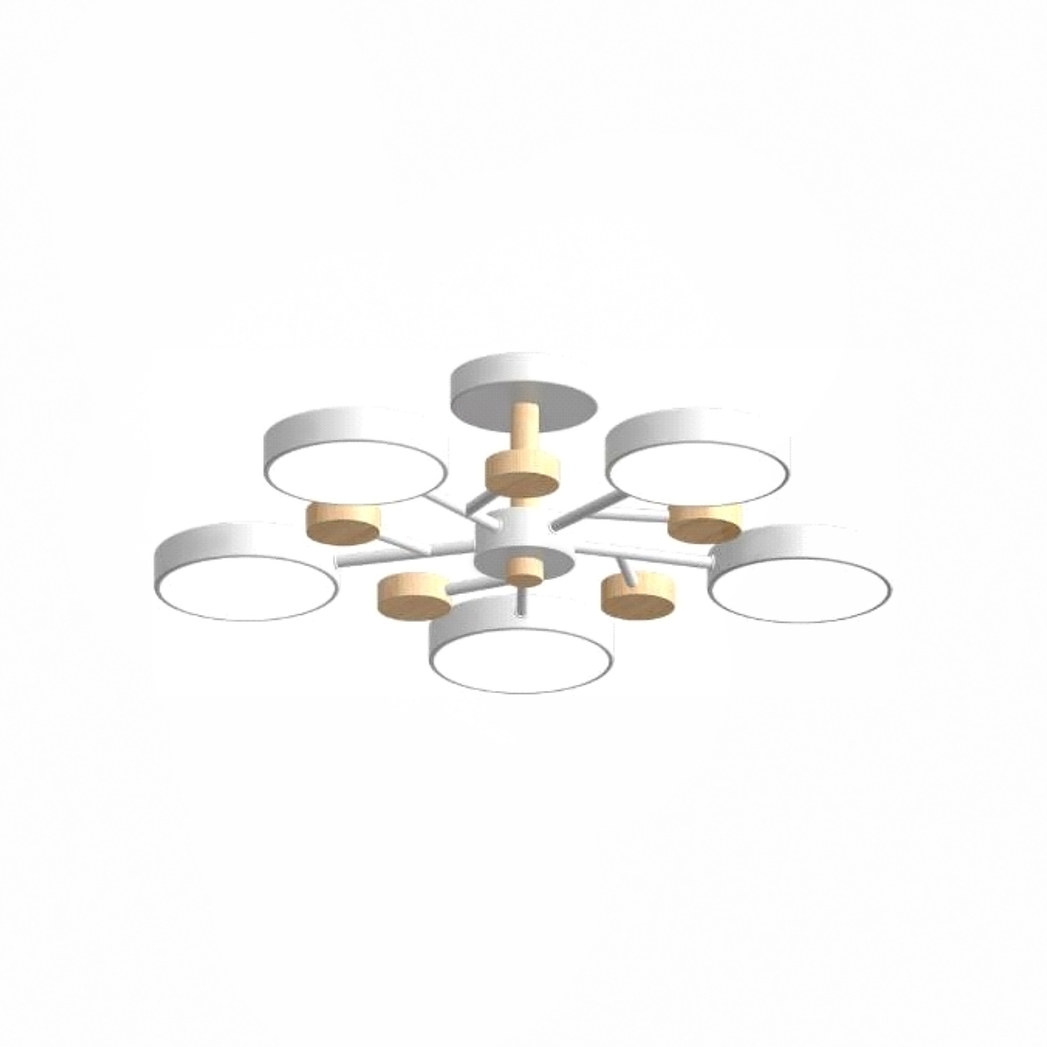 Потолочный cветильник LED4U L3204-620 WH