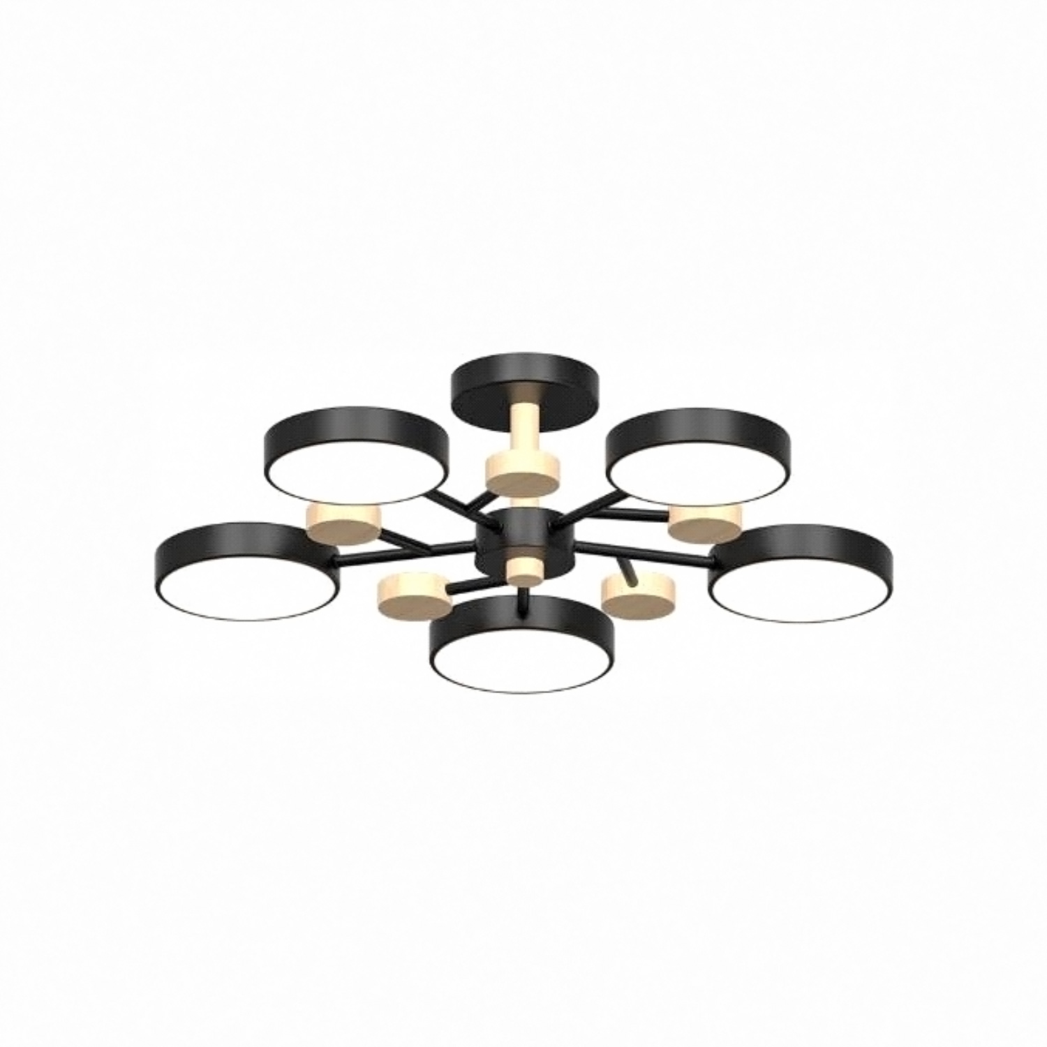 Потолочный cветильник LED4U L3204-620 BK