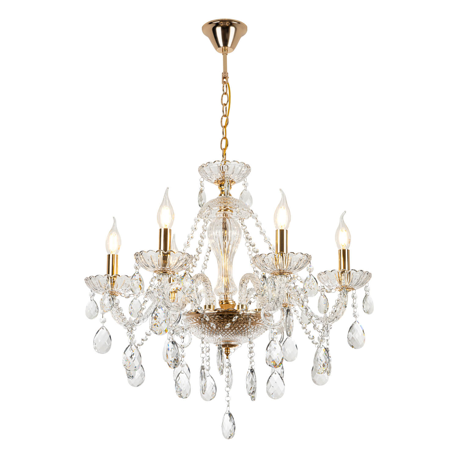 Подвесная люстра MODELIGHT MDL.7068.6HC GD