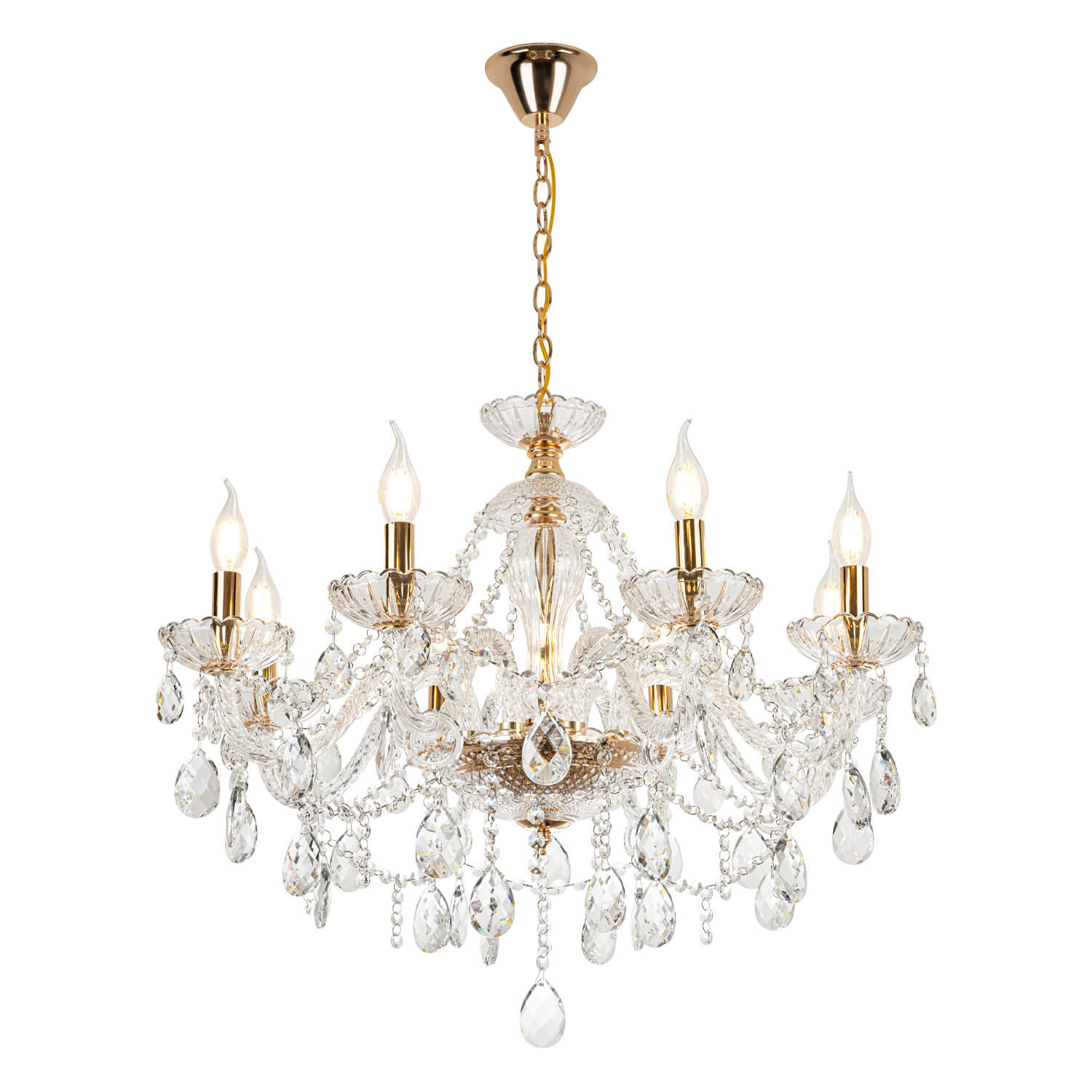 Подвесная люстра MODELIGHT MDL.7068.8HC GD
